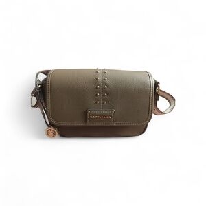 U.S. Polo Assn. Olive Green Studded Crossbody Bag